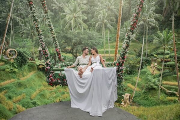 Ubud Exclusive Swing With Rice Terrace Panorama