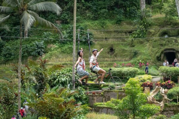 Ubud SkyBike Over the Rice Terraces Experience